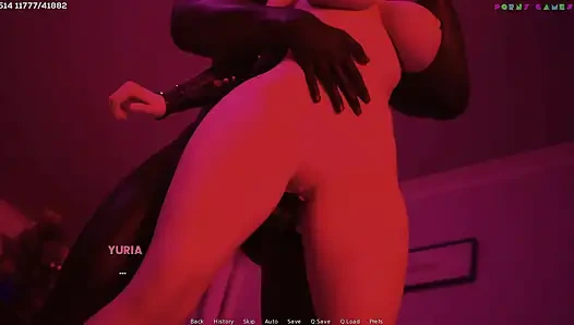 Shamandev'in arzu gölgeleri - genç Yuria zenciyle sikiliyor: resmi ilk büyük zenci sahnesi 56