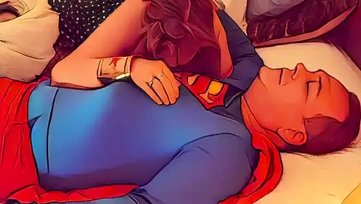 Супер секс чудо-женщины с суперменом 1321AI