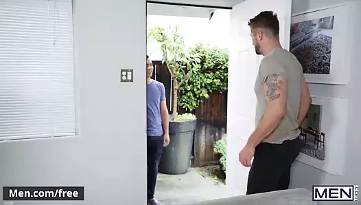 Shane Wesley and Wesley bareback threesome - Men.com