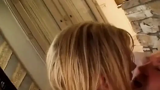 A Petite Blonde Doll Eats Cum After a Rough Anal Session
