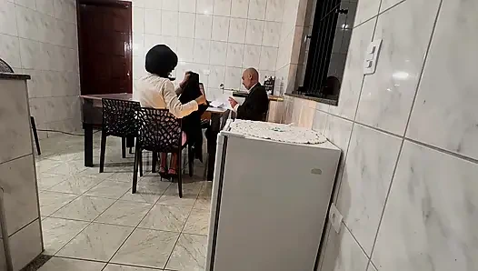 Secretary is surprised with slaps on the butt and anal penetration with creampie.