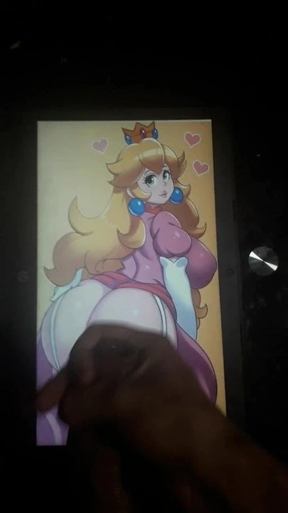 Princess Peach CumTribute
