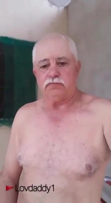 Granpa Showing his Body