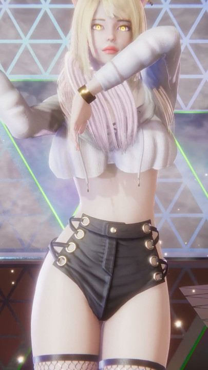 Mmd hyolyn - düşük ahri ateşli kpop dansı league of legends hentai | Klip 1