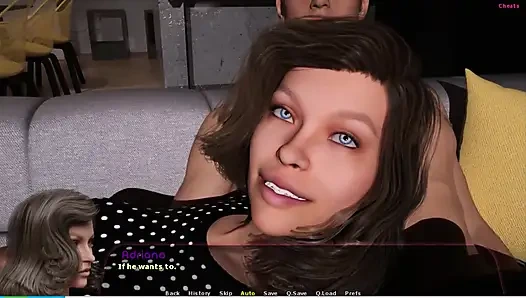 Haley Story No 17 - Хейли и Йоханнес присматривали за домом Адрианы... Johannes трахнул Хейли на обеденном столе