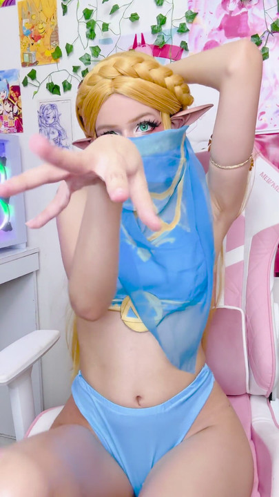 공주 젤다 코스프레