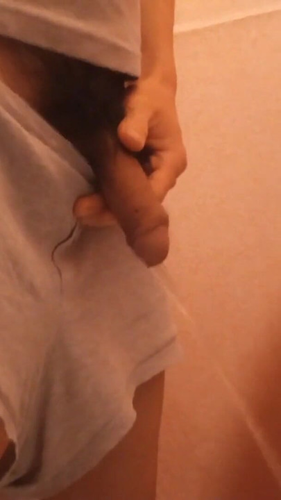 Hairy pubes bush boy pissing pee in toilet | Clip 1