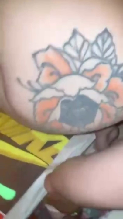 Tatoo wali moti gf ki chudai | Clip 1
