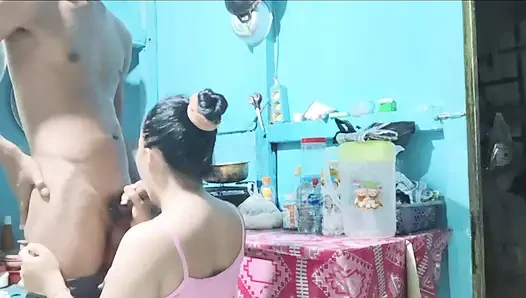 Fucking Stepmother In The Kitchen
