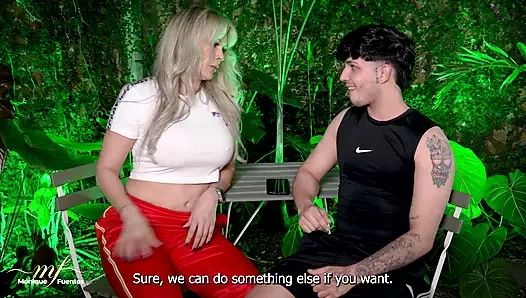 I bring my stepson's friend home so he can fuck my pussy with his big cock - Monique Fuentes & Big Jackson