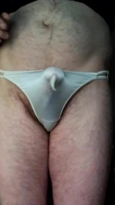 Cumming in my white pantie