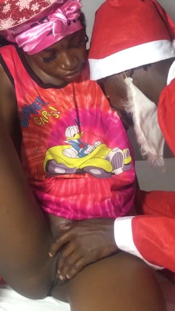 Memorable moment from "My first time seeing Santa clause and he fucked me"