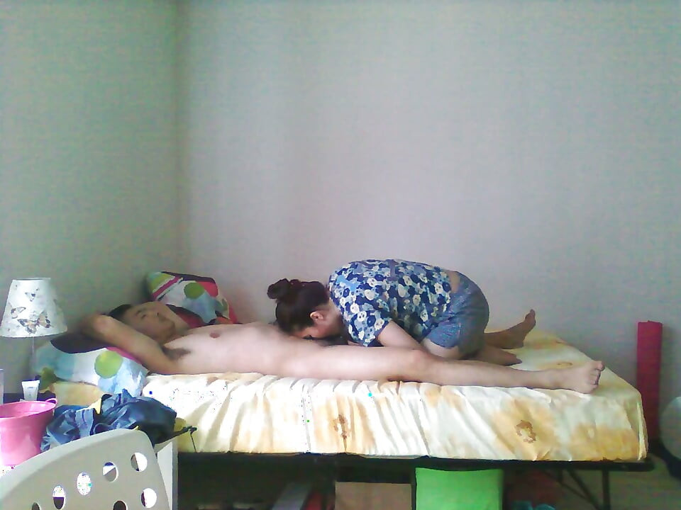 Submissive Teen Chinese Slut Sucks My Dick and Swallows My Cum