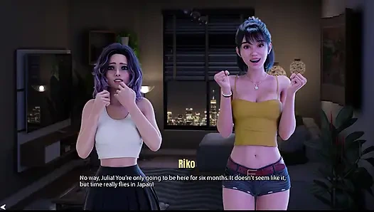 Julia в Японии 2 Naomi обожает трахаться, но не хочет принимать на себя обязательства