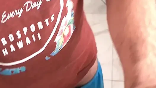 Laundry Slut I Couldn't Oppose and Filled Her Pussy with Cum Bareback!