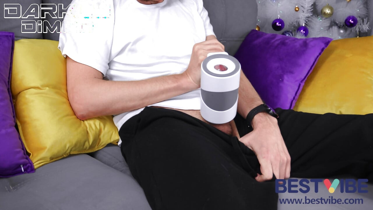 Powerful Cumshot of My Thick Cock Together by Player One From Bestvibe Makes Me Orgasm