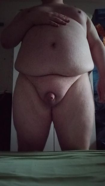 Small penis of boy gets big