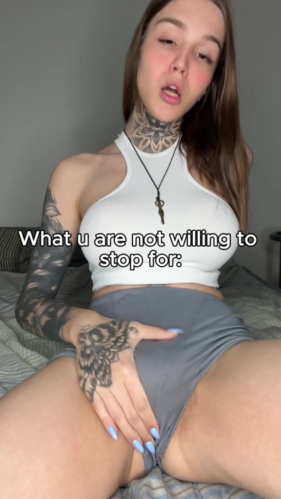A huge trans cock in those pants