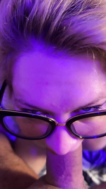 Insanely Sloppy Deepthroat BJ From Live Show - Throatfucked & Facial