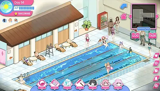Hentai Oyunu - Aoi Ayakta Köpek Tarzı Seks Galeri Sahnesi - Lifeguard Holic