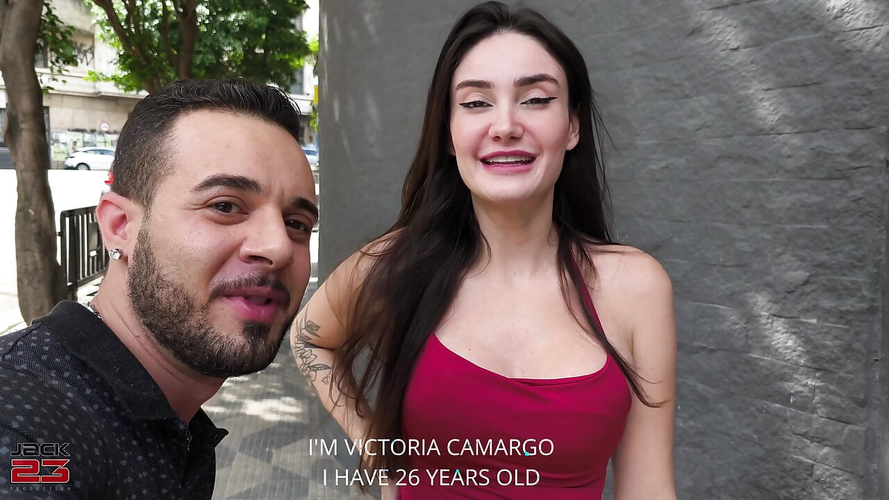 Straßenabschleppen, Brasilianisches Mädchen, Behaarte Muschi, Echtes Sex-abenteuer