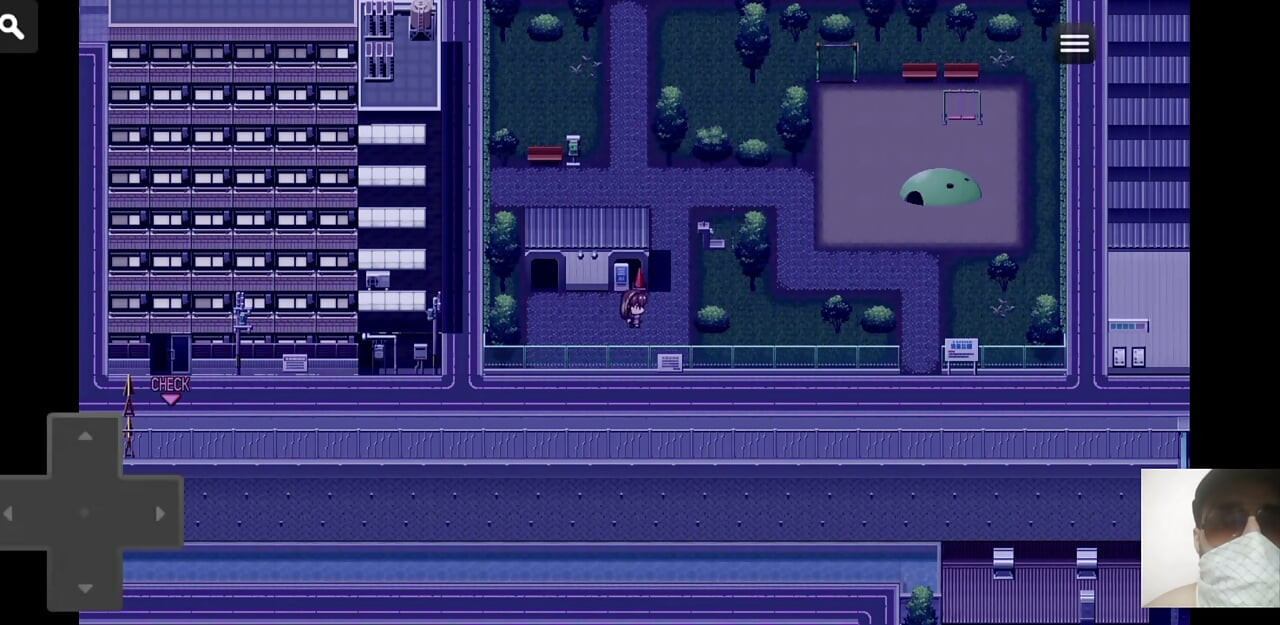 Nightwalk!Hentai game gameplay! Exhibitonist virgin girl masturate in public and got caught and fucked.