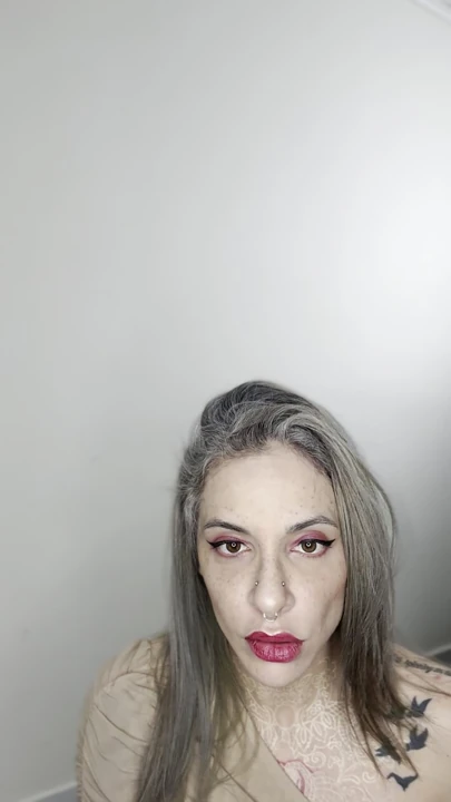 One look and I’ll have you dripping for your tattooed goddess.. 😇