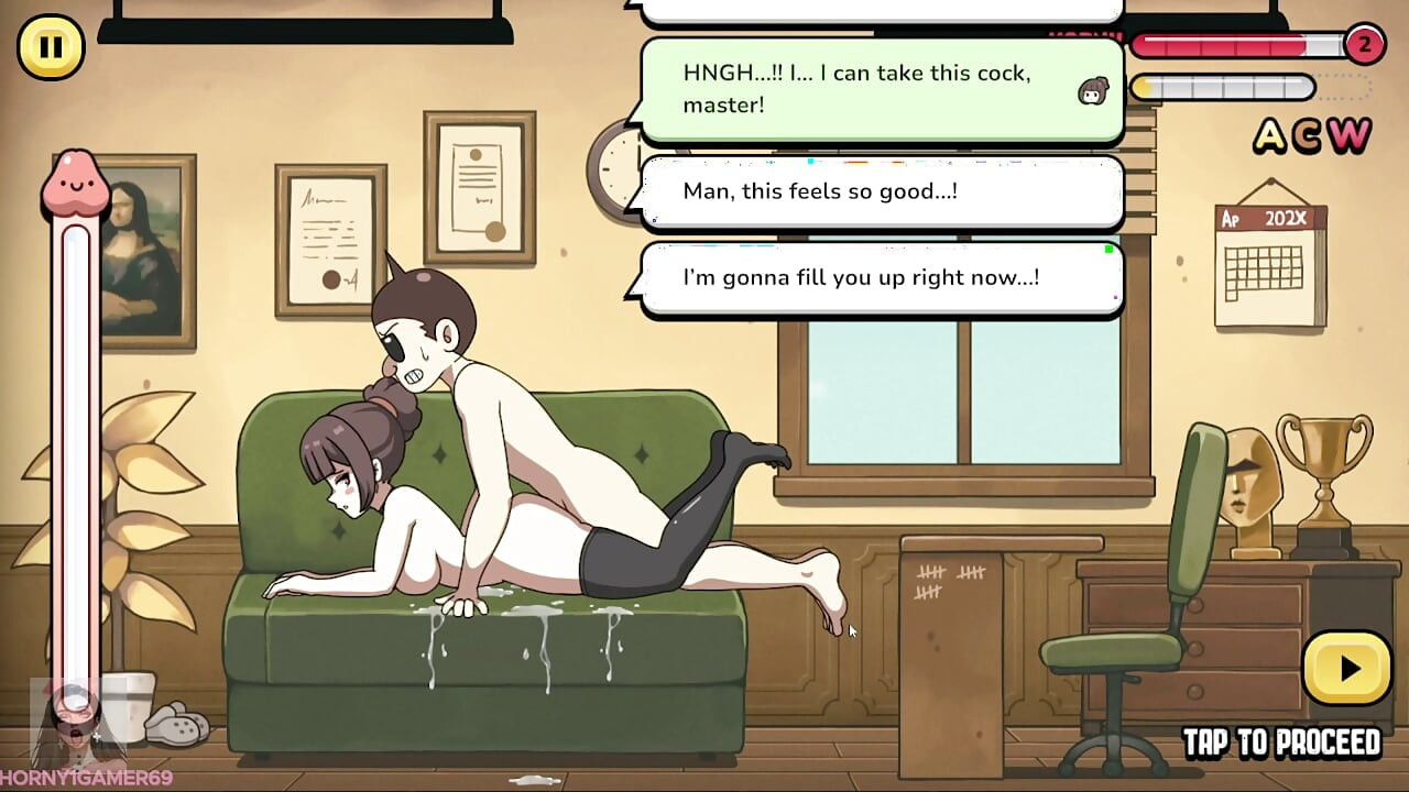 Hot Detention Teacher teaches them a lesson