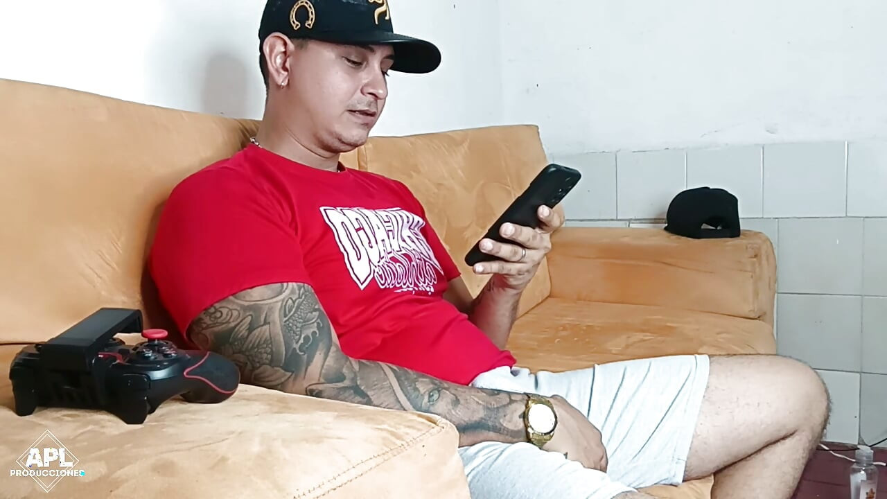 I walk into my living room and see my stepmom's boyfriend masturbating