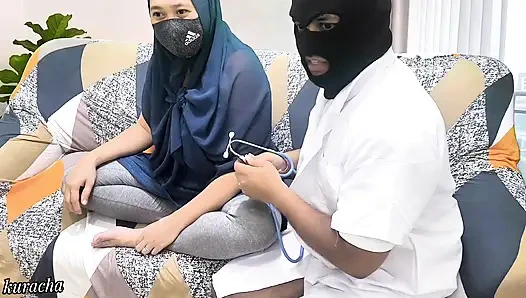 Doctor Husband before go to work I asked him to check my pussy and clean by he's pussy licking lips