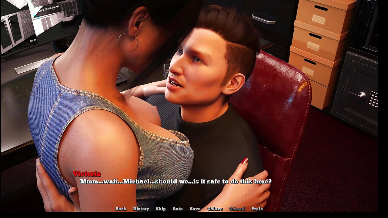 Victoria dans la grande ville 14 Victoria se fait baiser par Kris et elle le savait même