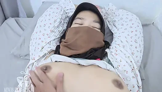 Cewek Indo BerJilbab Ngentot Sampe Kena Crot di Muka - Kompilasi Minokiiko