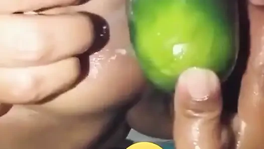 Big Ass Stepmother Fucking a Big Thick Cucumber, She Sends Me the Evidence of Her Open Ass.