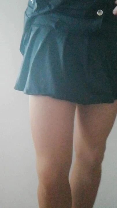 Cock i pantyhose