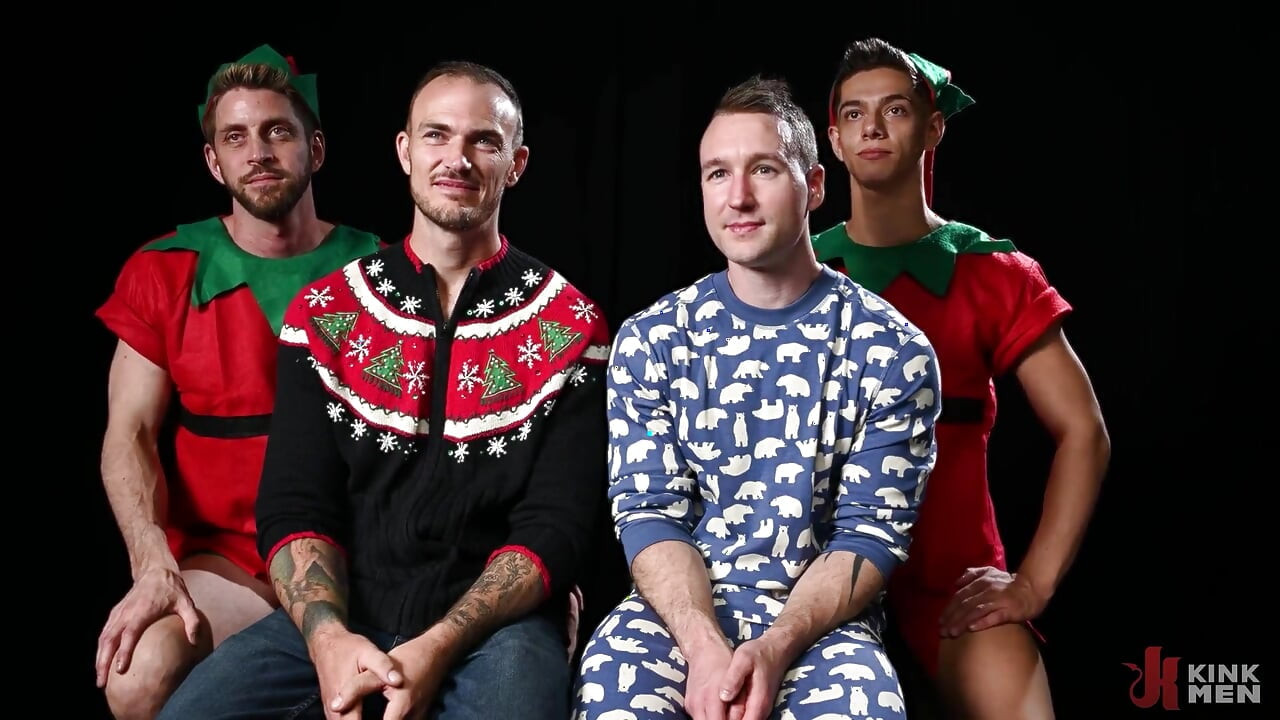 A Gift for My Stepfather: Master Santa Christian Wilde and His Elves Make Baxxx's Dreams Cum True