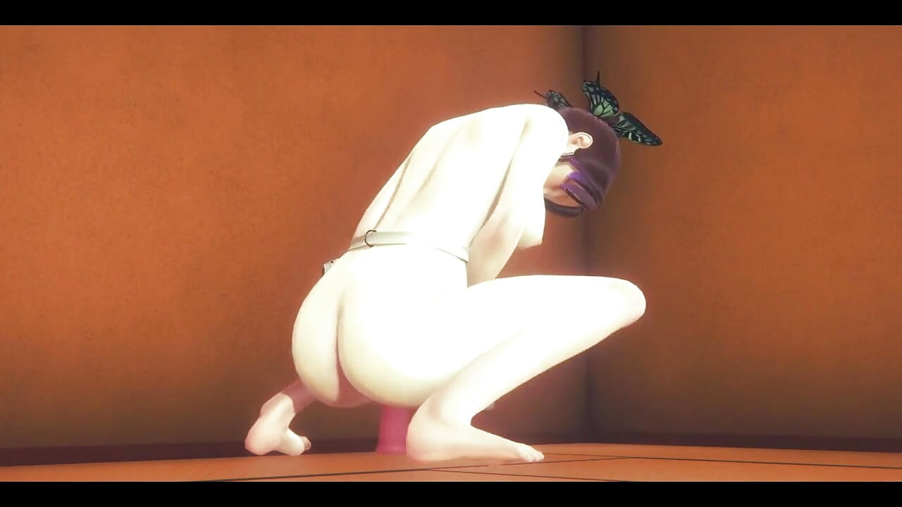 Demon slayer hentai - shinobu kocho seks hardsex di tatami - bokep permainan anime manga Asia Jepang