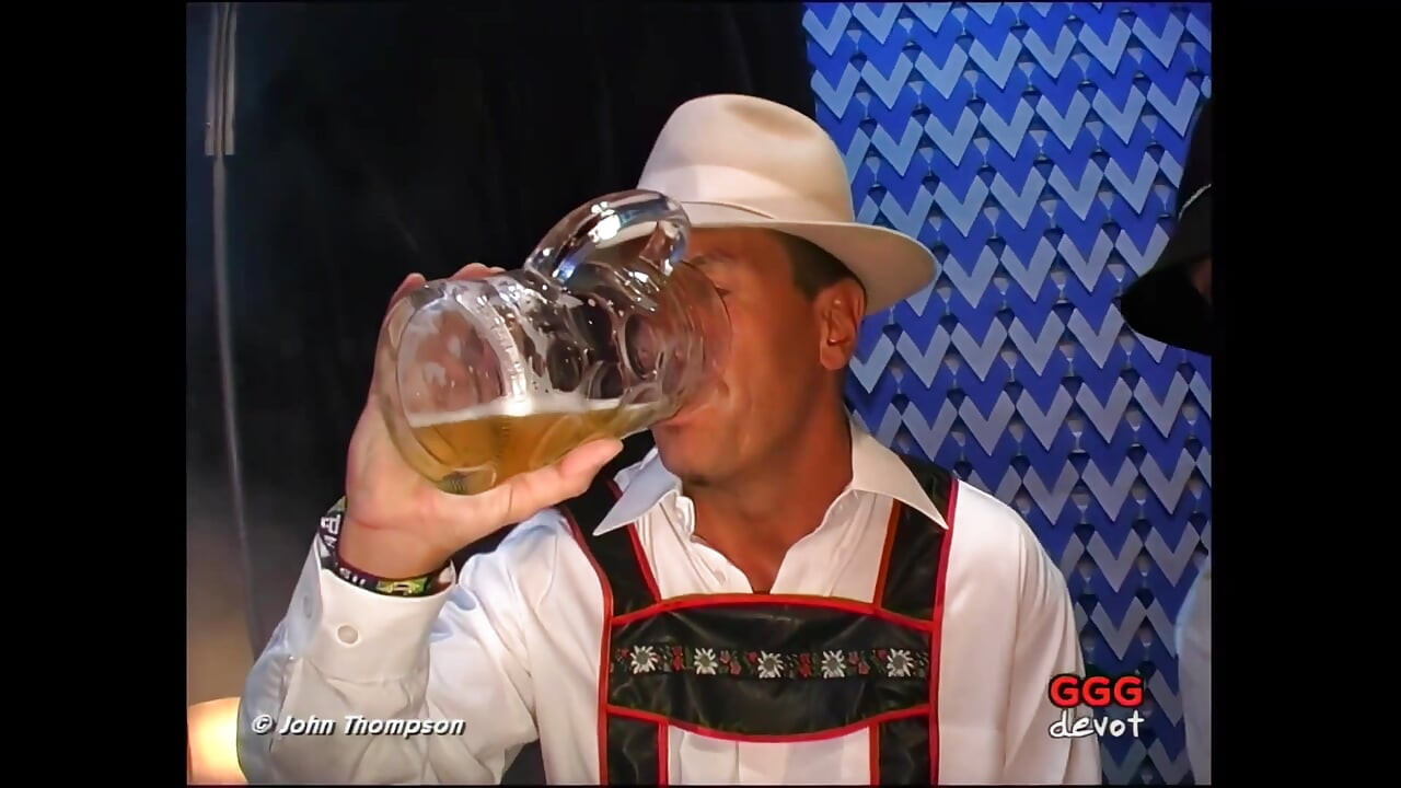 Ggg John Thompson Submissive Oktoberfest Fire Brigade Cum Pissing