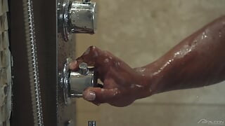 FalconStudios - Ebony bf Adrian Hart loves flip fucking raw Devin Franco