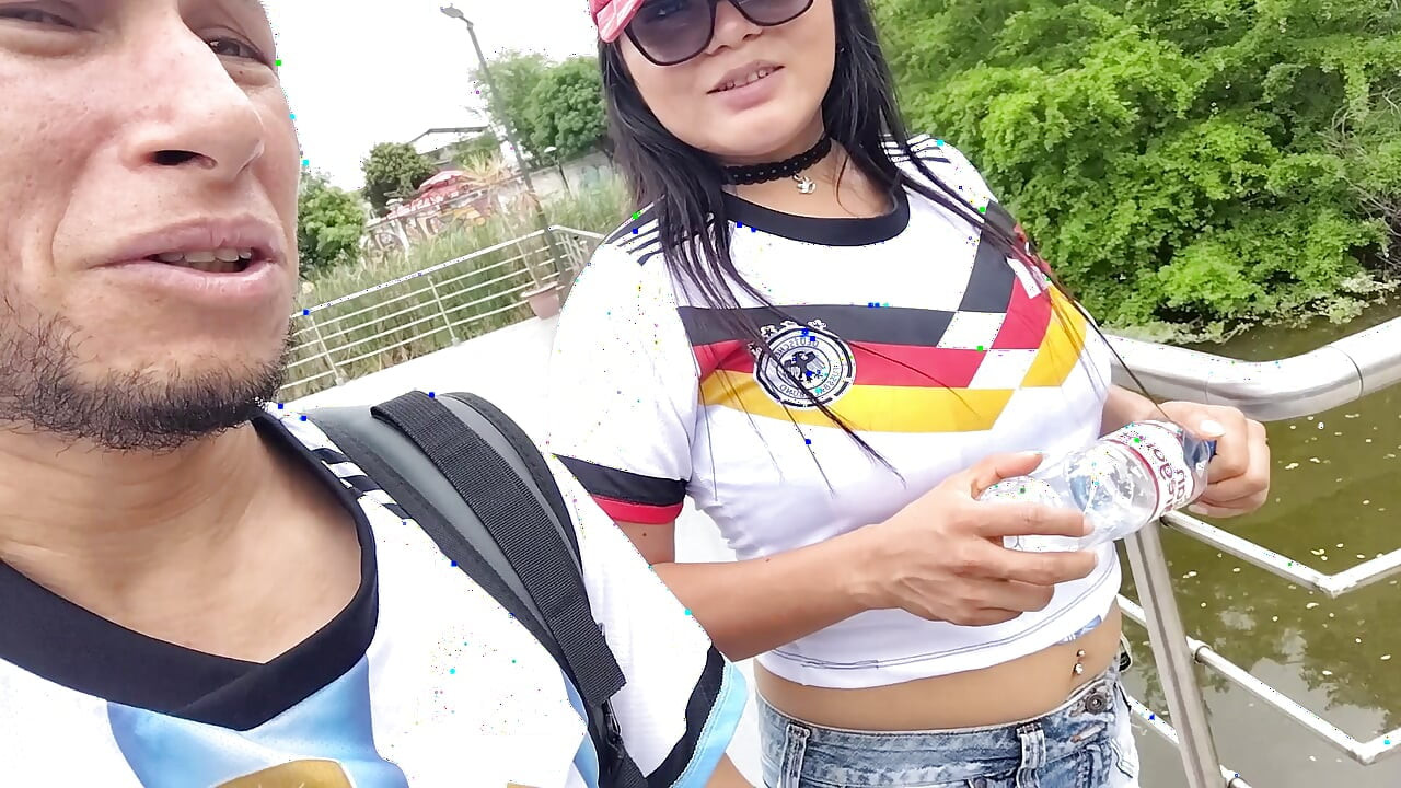 Argentina vs Tyskland !! En match som slutade kaotiskt och passionerat.