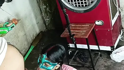 Hard ass fucked in doggy style today when stepmom was not at home Hindi audio