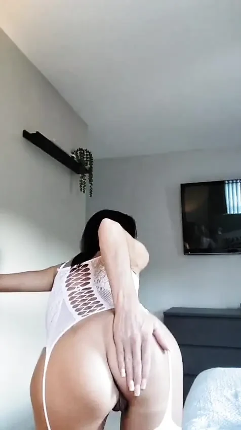 Bedroom dildo play