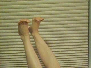 Feet fondling