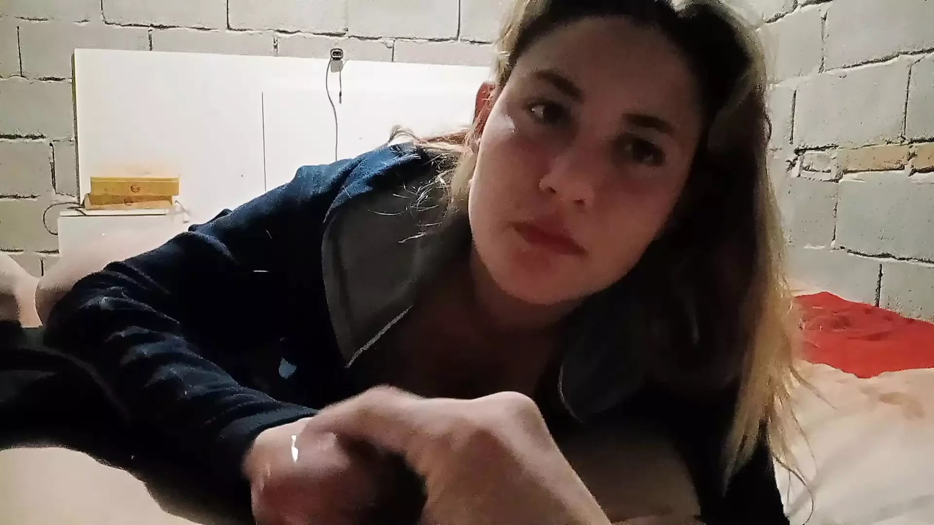 My wife's sister sucks and drinks the milk before going to sleep