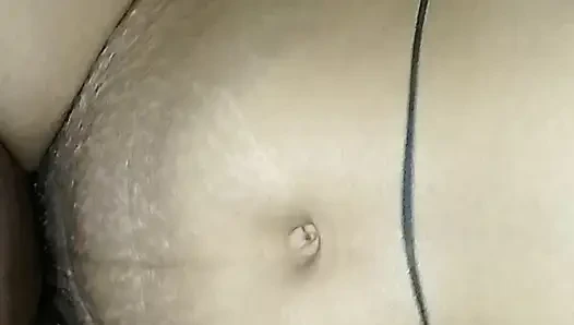 New bd hot sex with wife in bedroom with cum part (3)