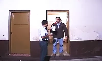 She entered the men's room and was fucked