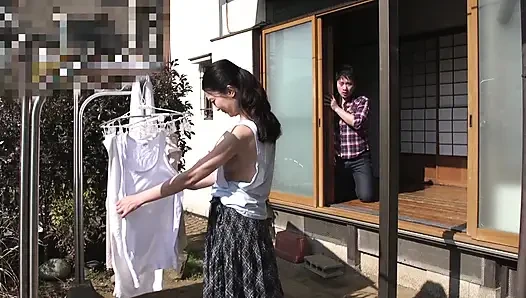 A164F05 My foolish son goes berserk as my mother flicks her nipples from under her arms without any protection! It's my mom's fault for being too sexy!! Drowning in carnal sex!