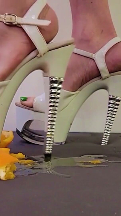 Compilation of Sexy High Heel & Foot Fetish Stomping & Trampling with Dirty HUGE-TIT Mature MOMMY Mistress Thursday | Clip 1