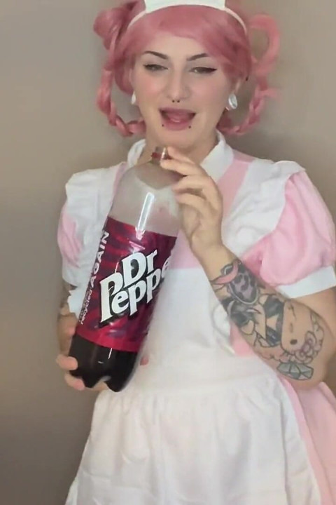 Nurse Joy Try Not to Burp Challenge