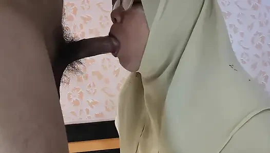 The teacher intended to teach the students the work, but in the end, the teacher gave up because the student's was too big.