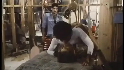 Good looking babes gets their pussies pounded hardcore form some builders